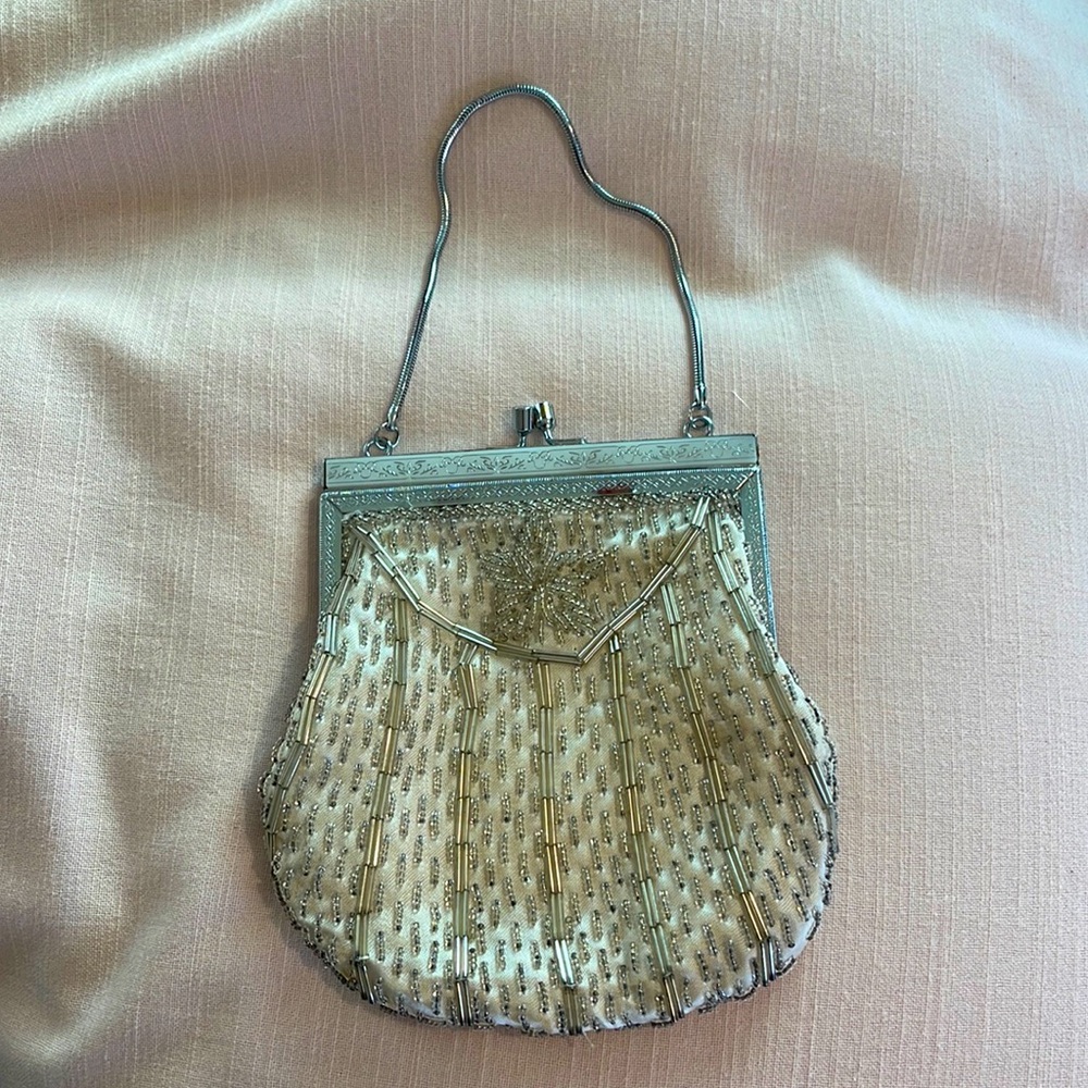 Vintage Hand made beautiful beaded bag